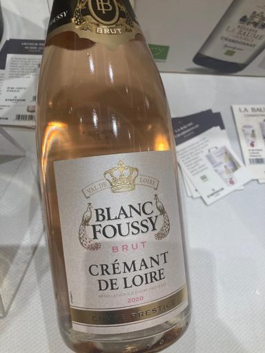 Blanc Foussy Crémant de Loire Vinify Rosé 